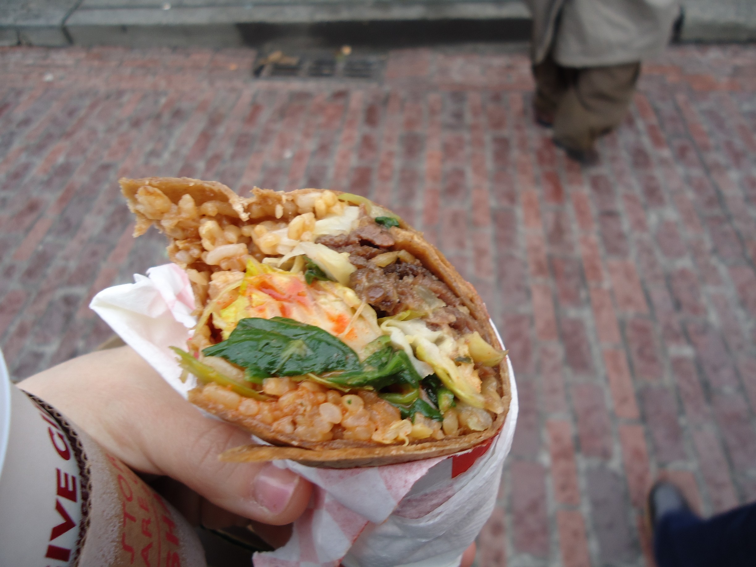 Korean Burrito at Pike's Market