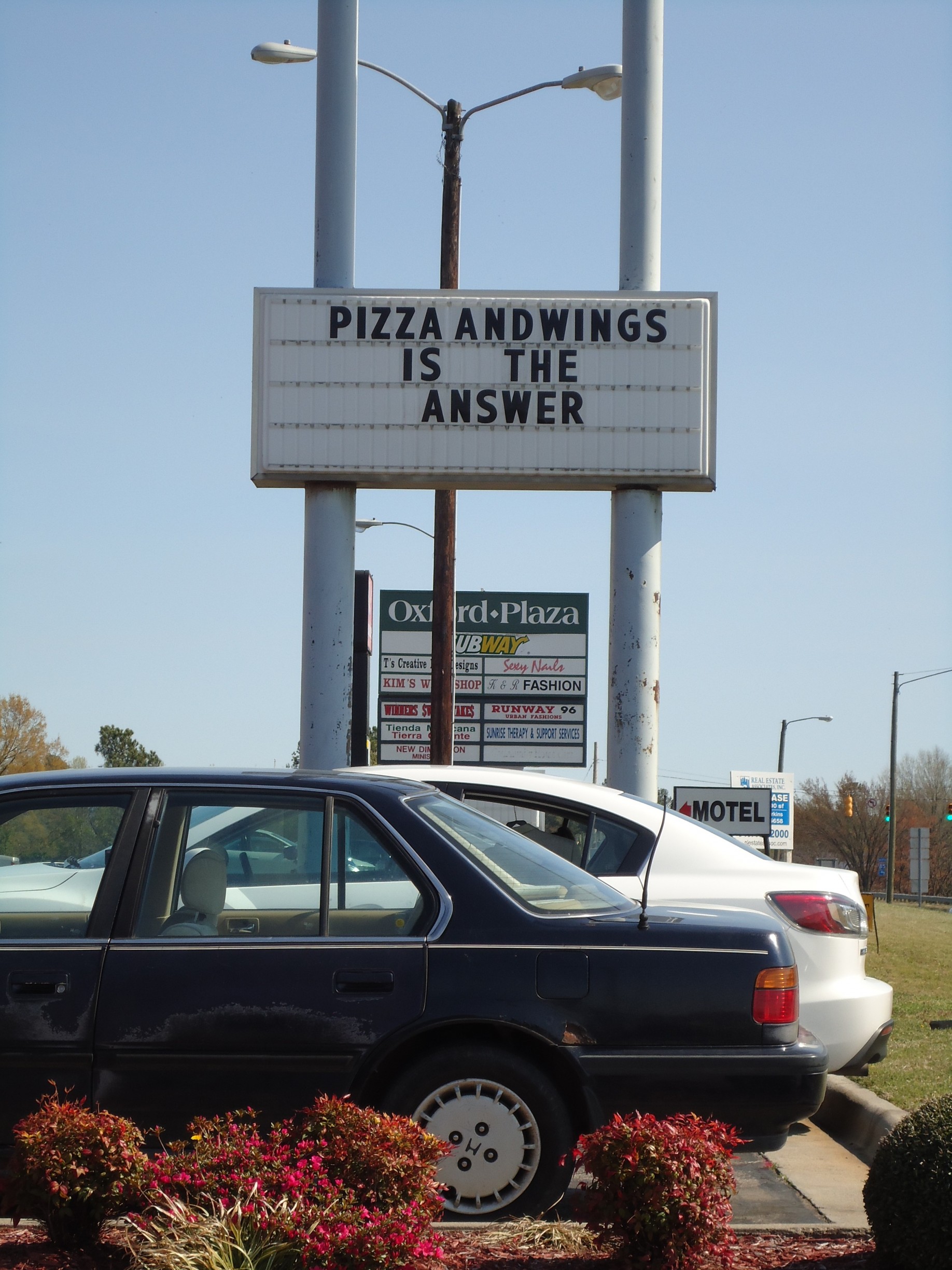 Pizza and Wings is the Answer