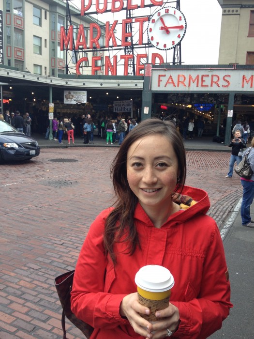 Pike's Market on my birthday!