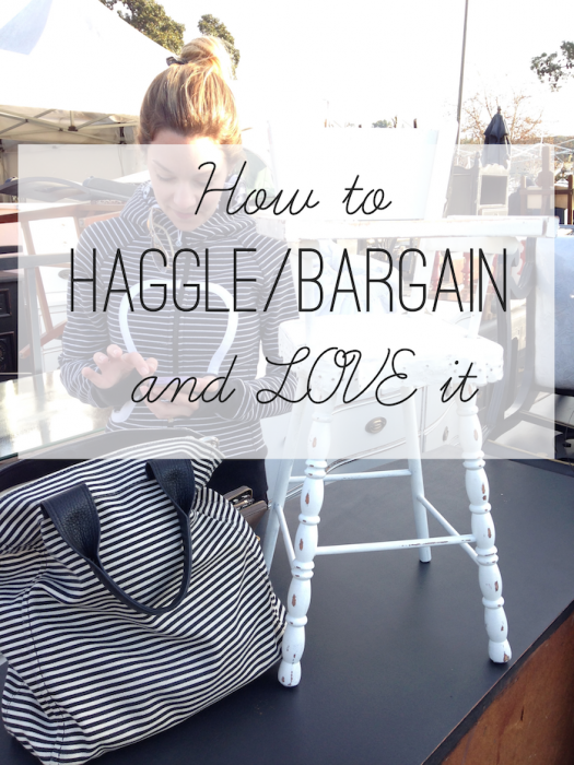 How to Bargain 